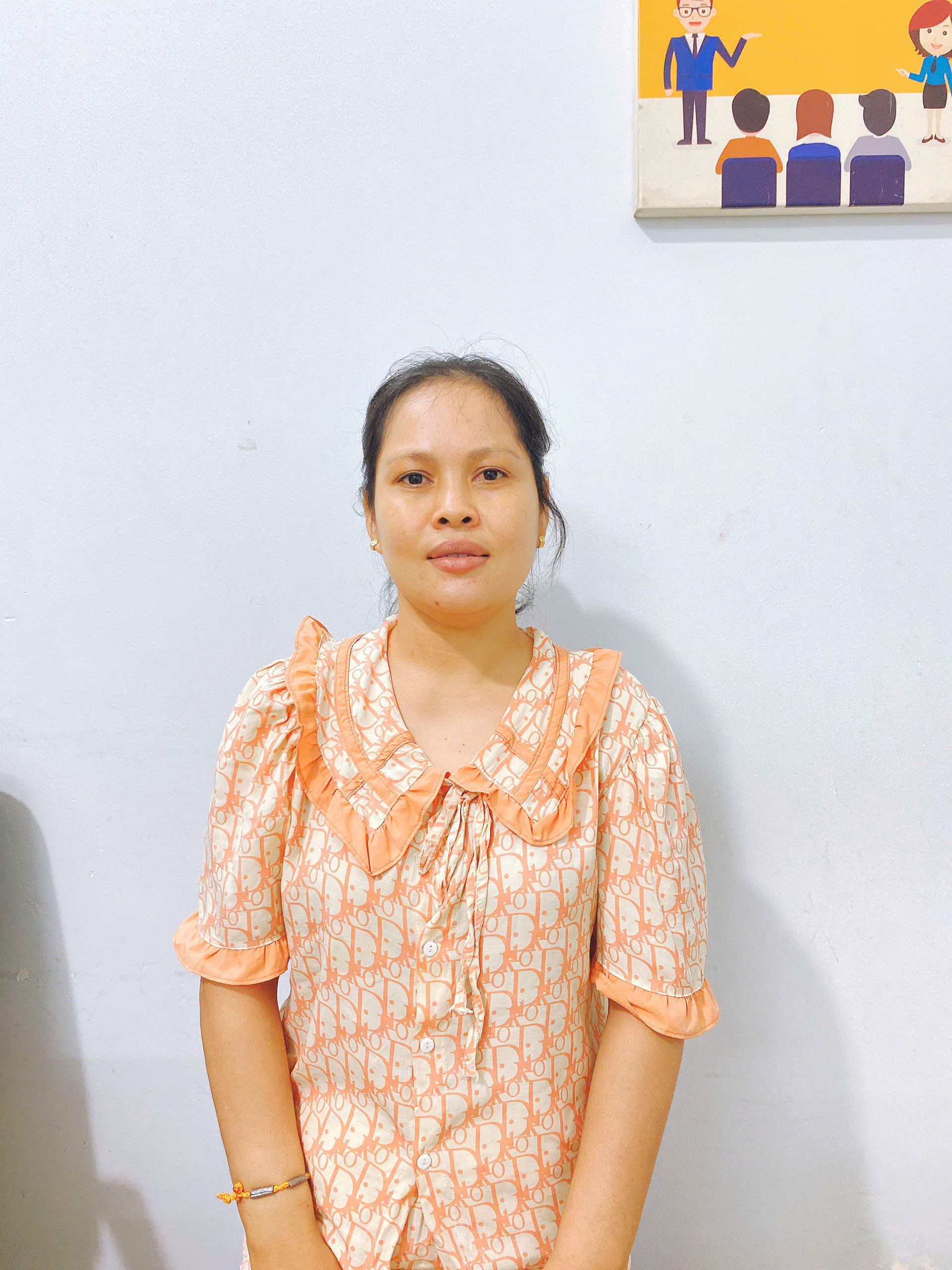 chị Mỹ Thiếp hoàn cảnh khó khăn cần tìm việc lâu dài gắn bó