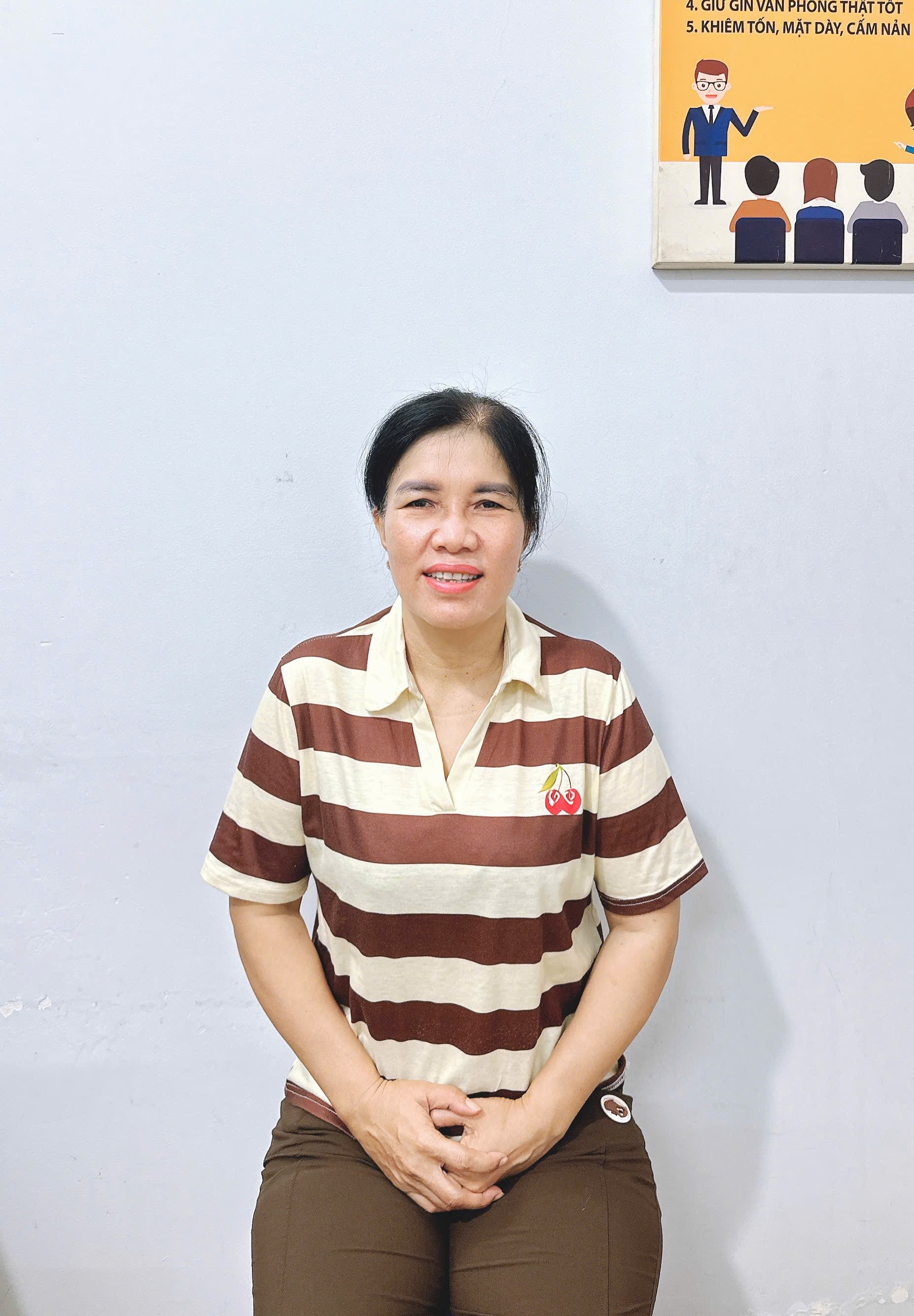 Chị Hương người miền Trung siêng năng chịu khó, giỏi việc nhà, yêu thương người già