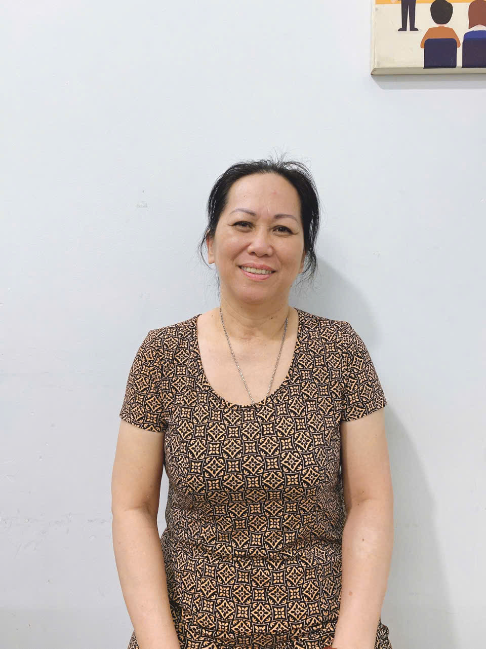 Cô Tú chuyên chăm bé