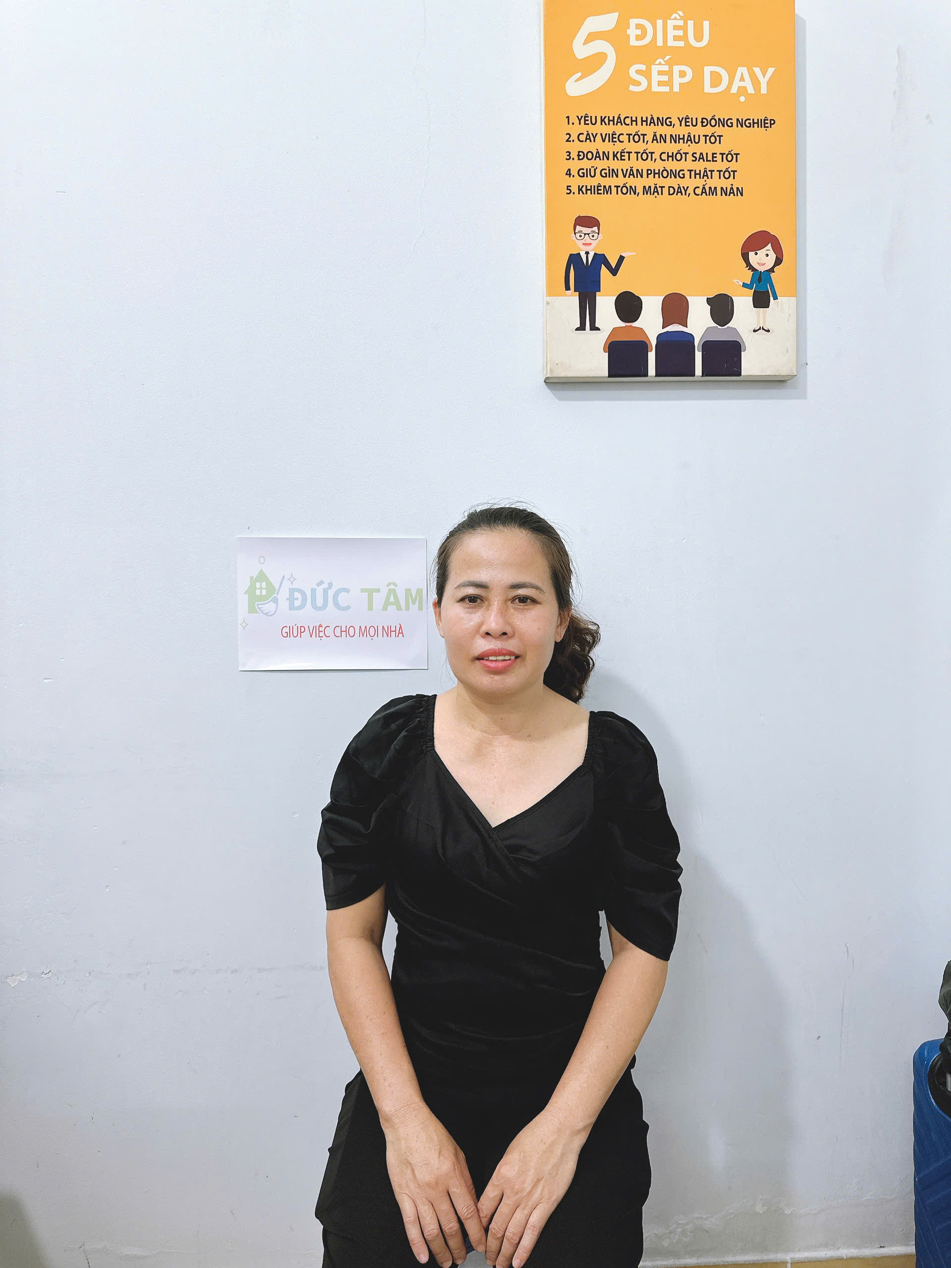 Chị Ngân sinh năm 1976 quê Nghệ An giỏi việc nhà, chăm sóc ông bà chu đáo