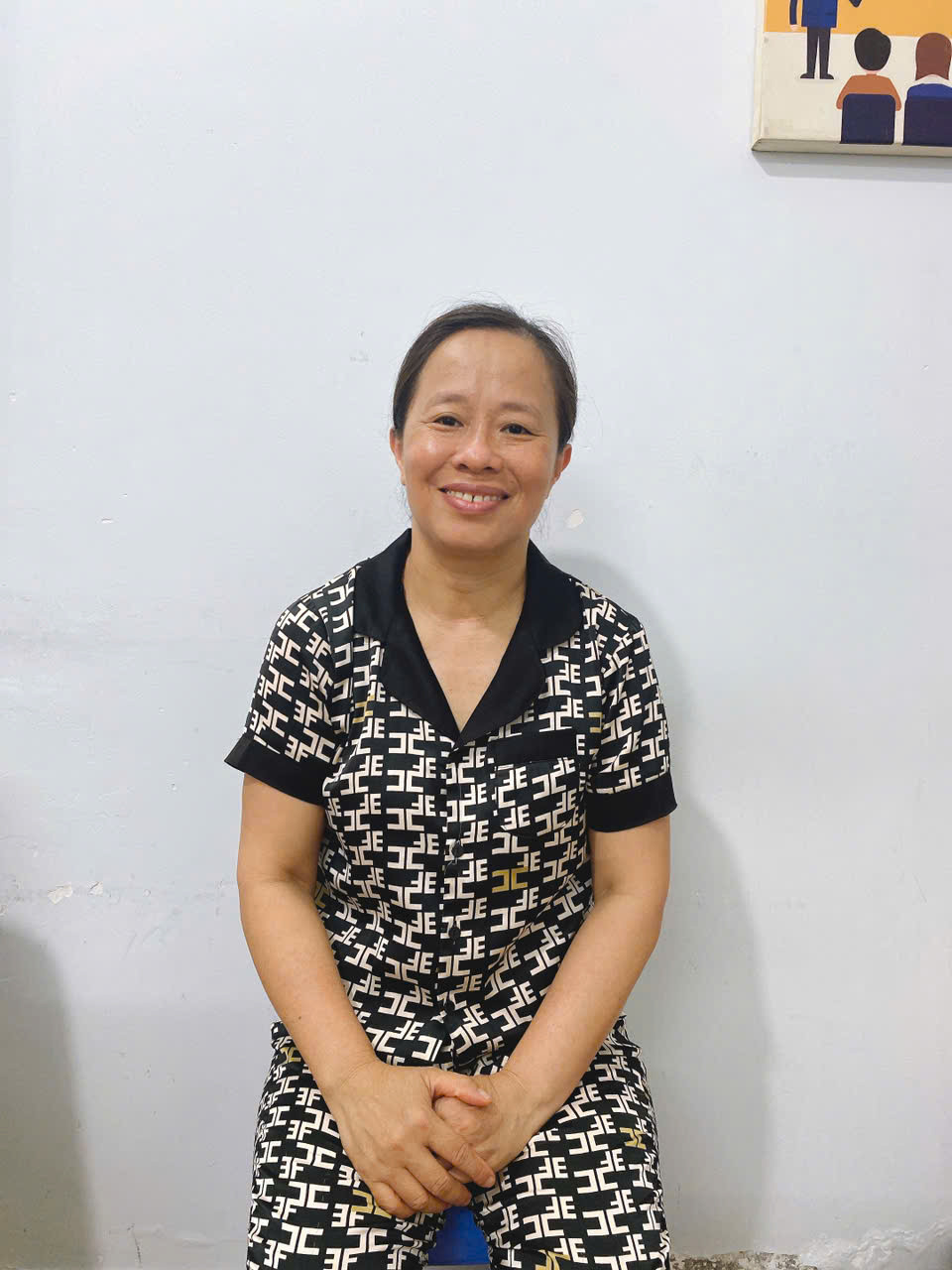 Chị Tứ chuyên chăm em bé sơ sinh