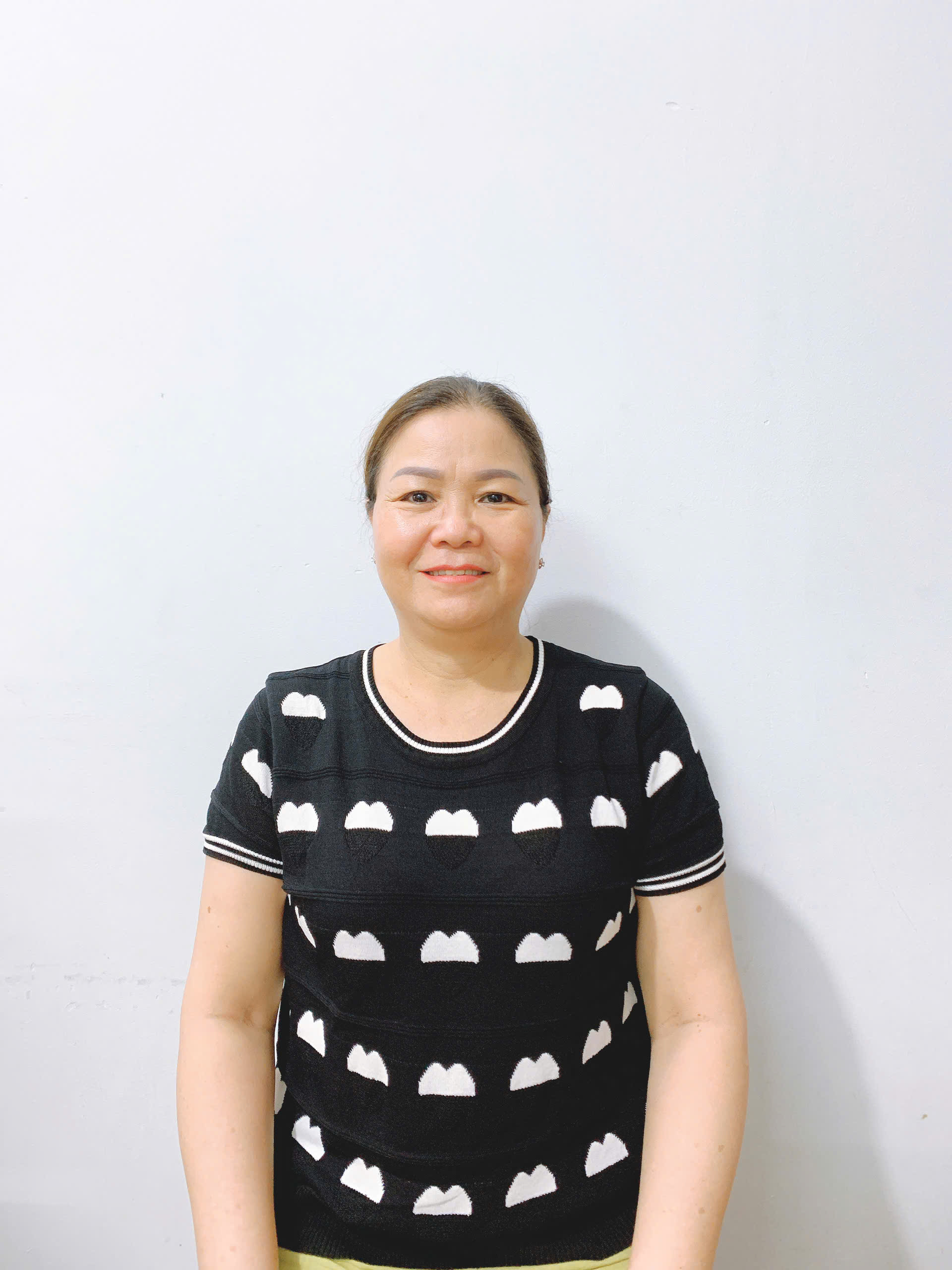 Chị Thủy chuyên giúp việc nhà đi làm rất gắn bó