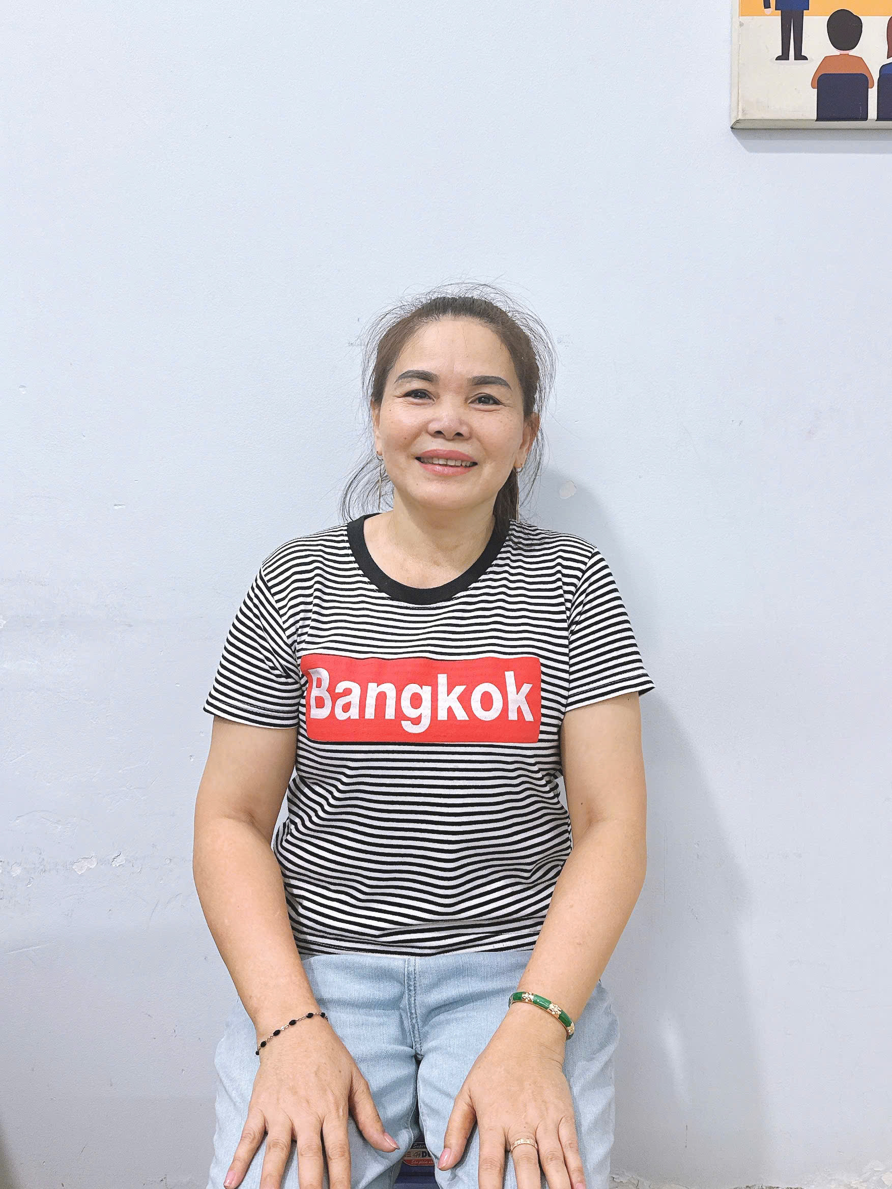 Chị Thu Thảo quê Bình Định hiền lành, nhỏ nhẹ, chăm sóc ông bà chu đáo