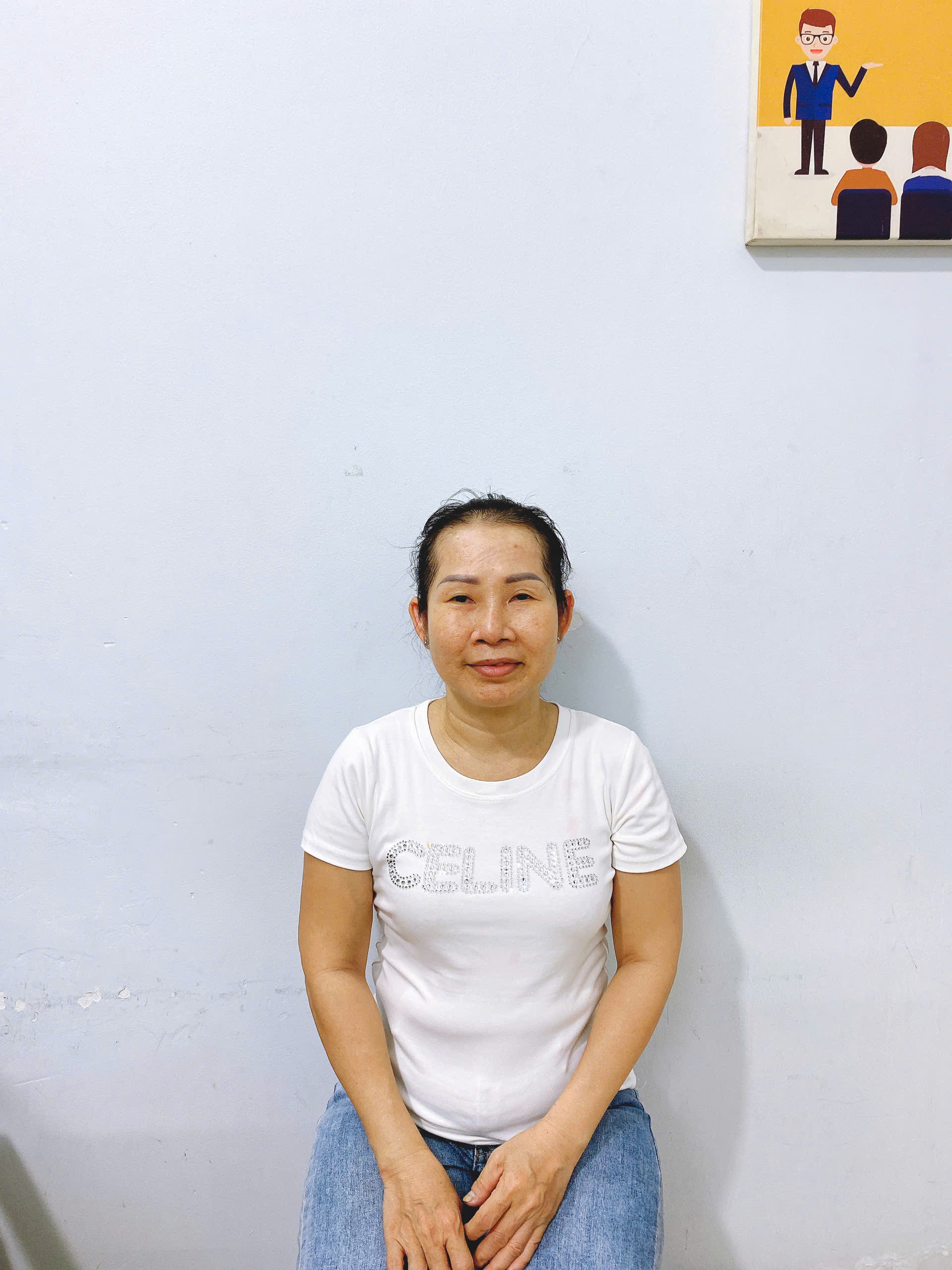 Chị Nga 50 tuổi, yêu thương bé, giỏi việc nhà