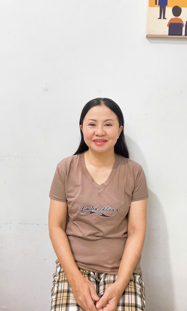 Chị Cúc quê miền Tây giỏi việc nhà