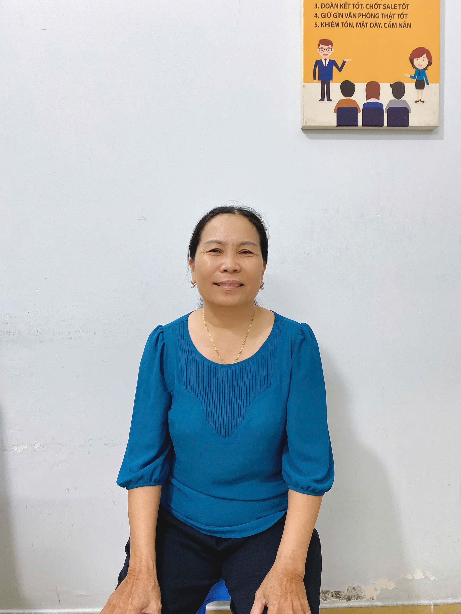 Cô Trinh quê miền Trung giỏi việc nhà
