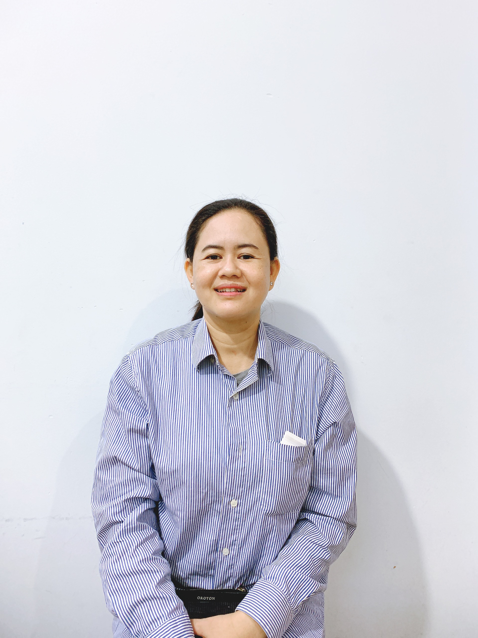 Thạch Thị Tươi nhận giúp việc nhà chăm bé lớn