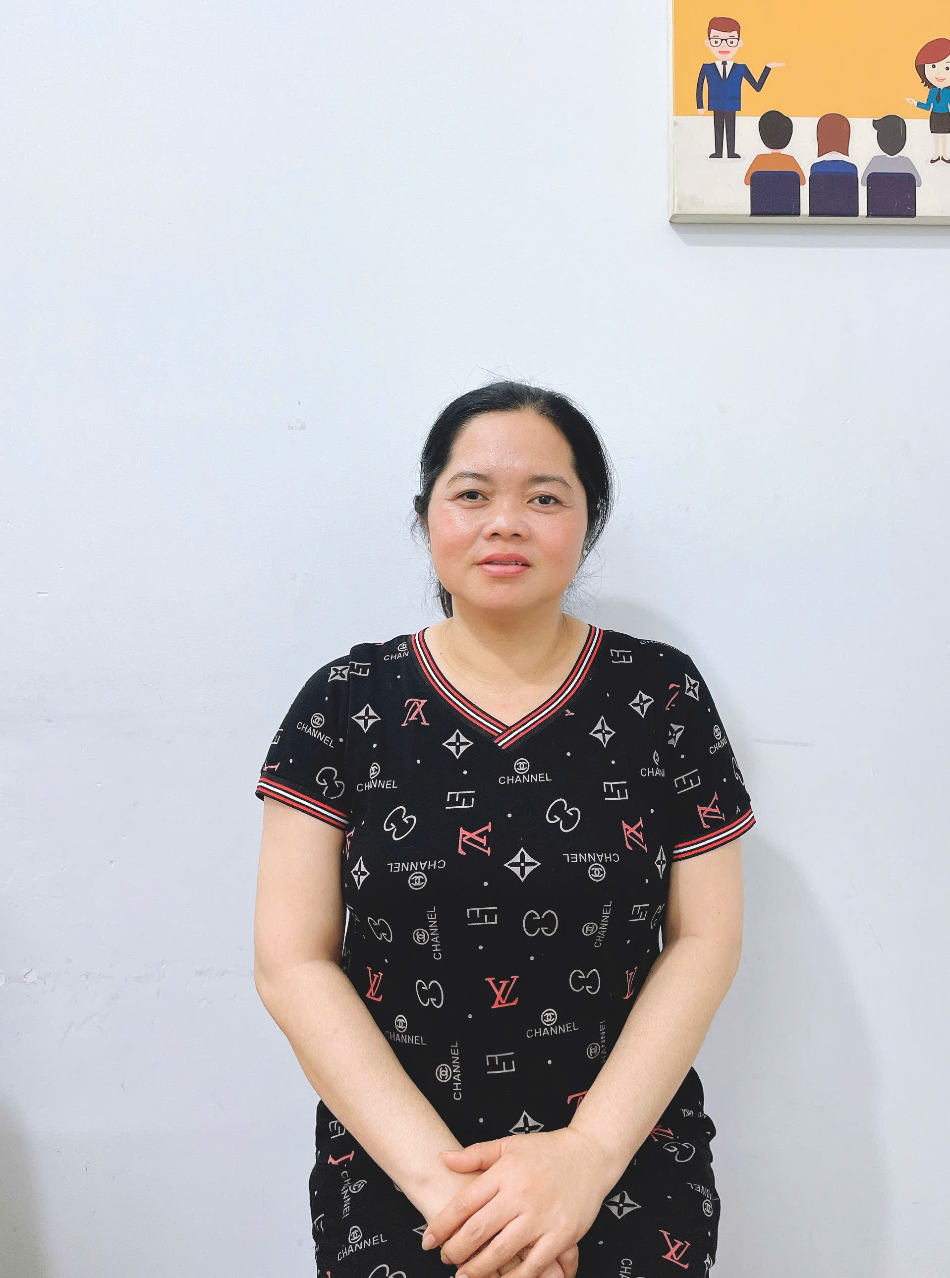 Chị Bỉ sinh năm 1979 quê Hậu Giang yêu thương người già và trẻ nhỏ