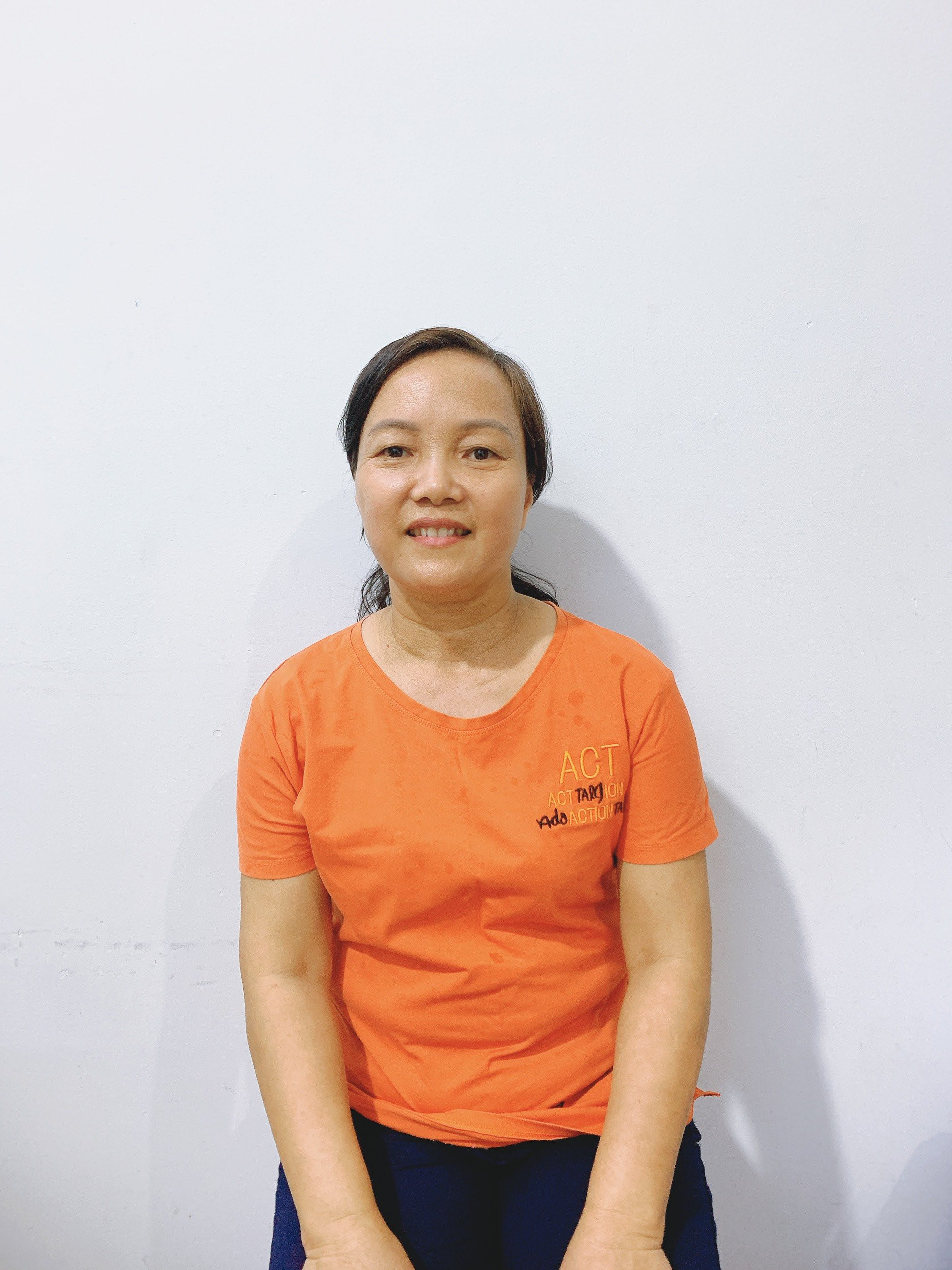 Cô Loan chịu thương chịu khó đi làm ổn định không vướng bận gia đình