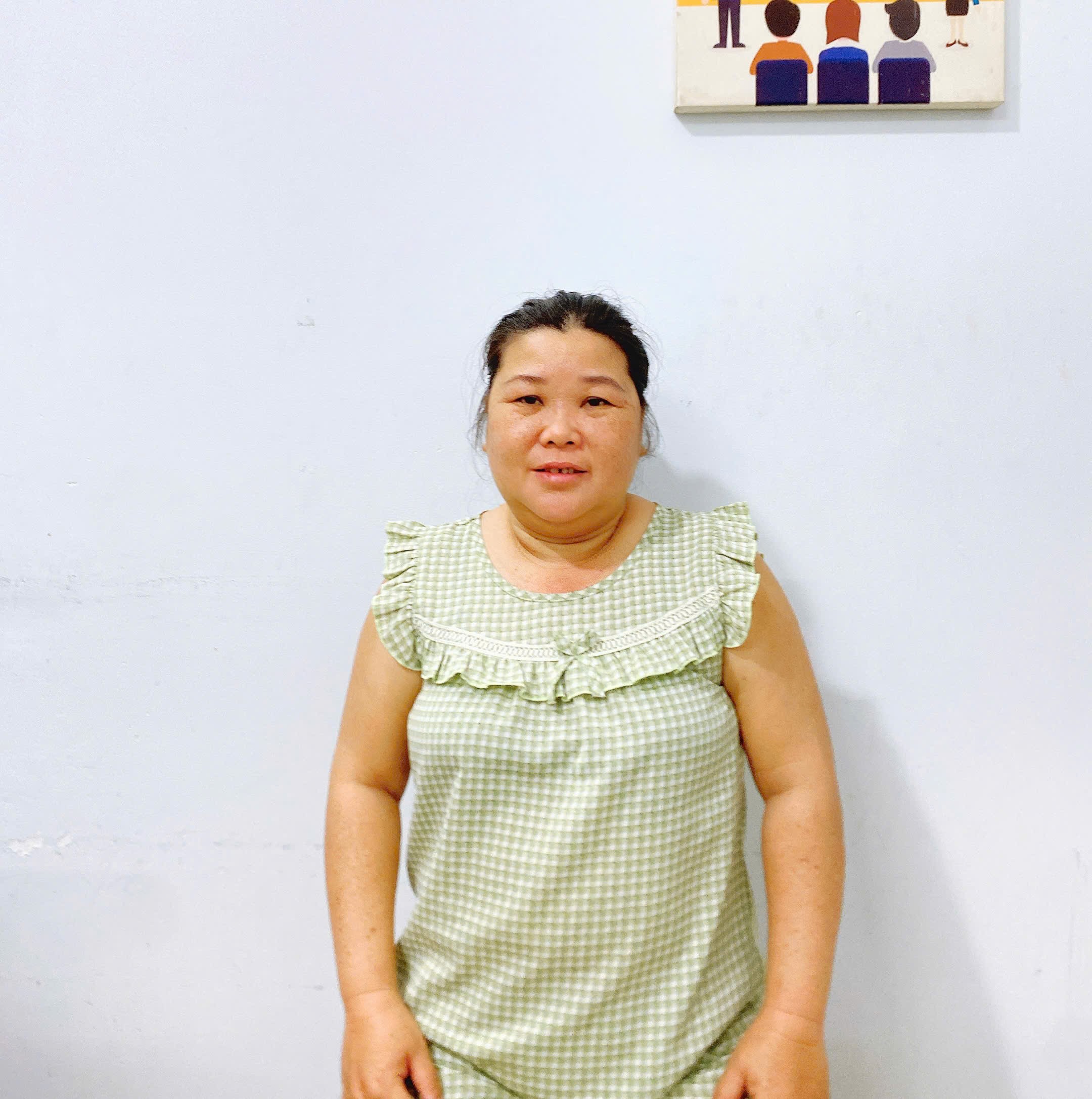 Chị Duyên chăm bé giỏi