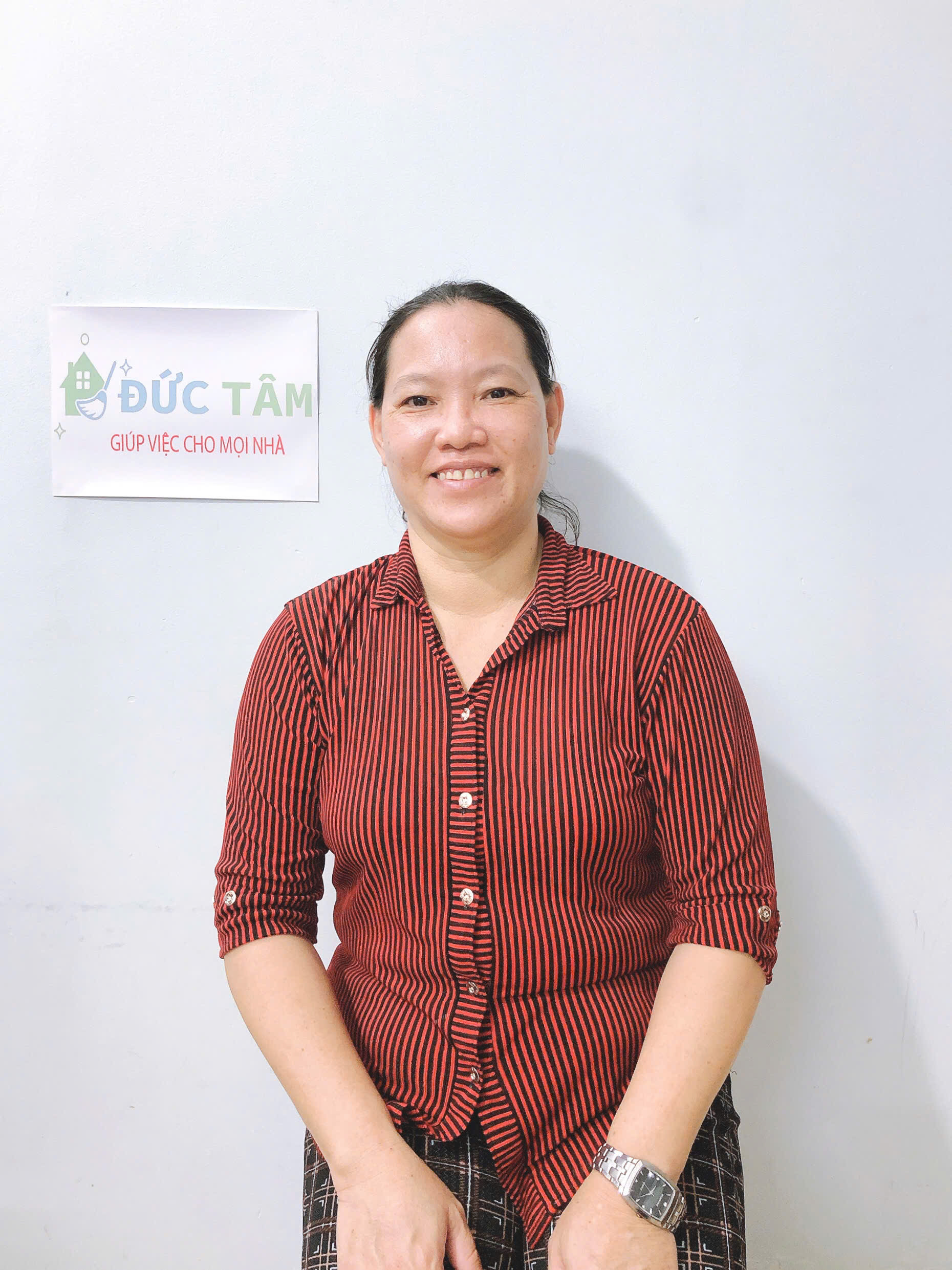 Chị Tư quê Tiền Giang giỏi việc nhà, nhiệt tình chịu khó