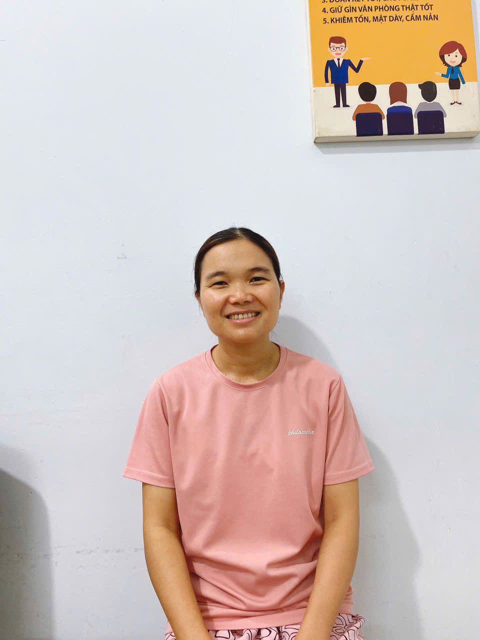 Chị Phương giỏi việc nhà