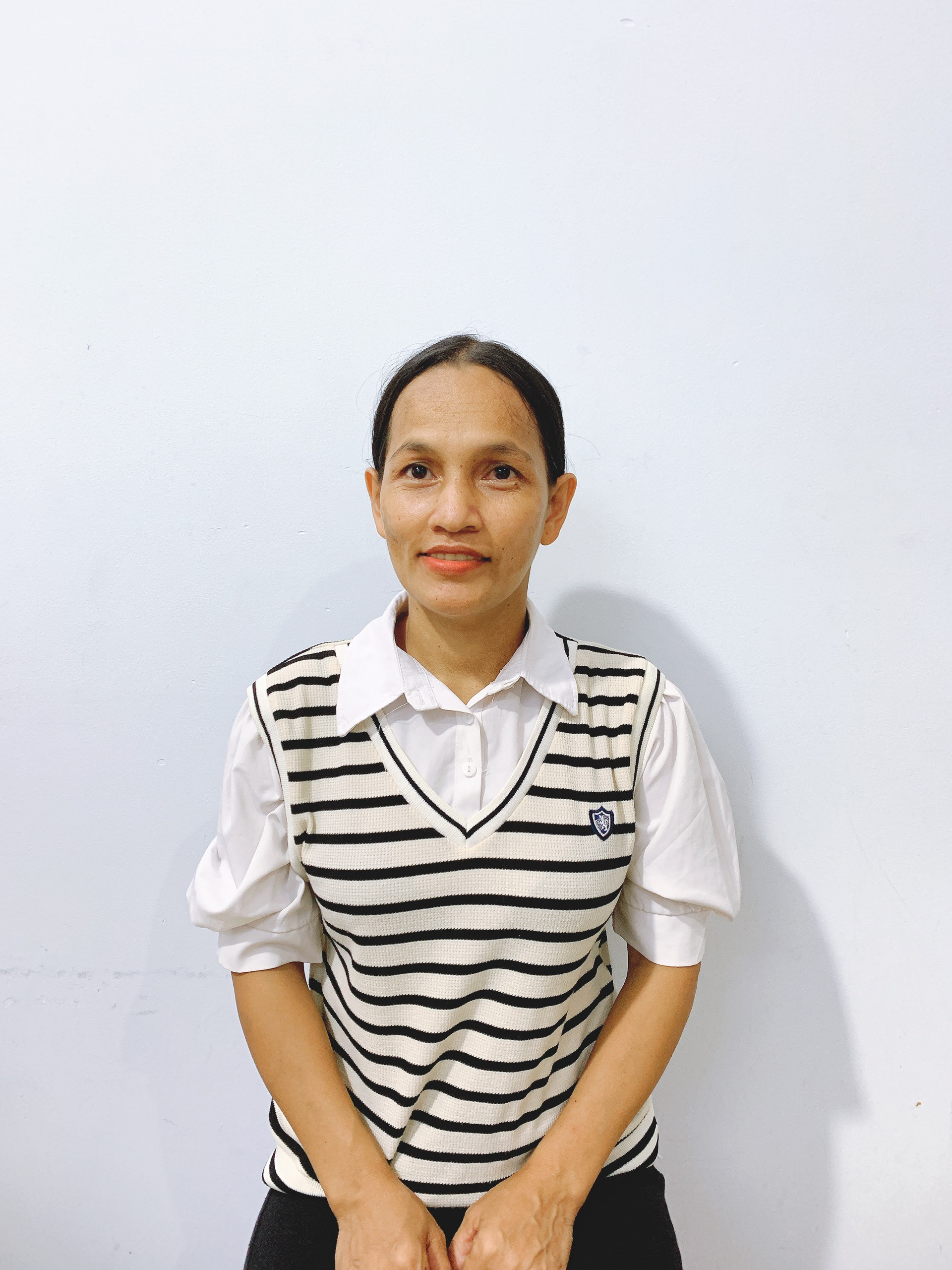 Chị Tão sinh năm 1983 quê Bình Thuận đi làm không vướng bận gia đình