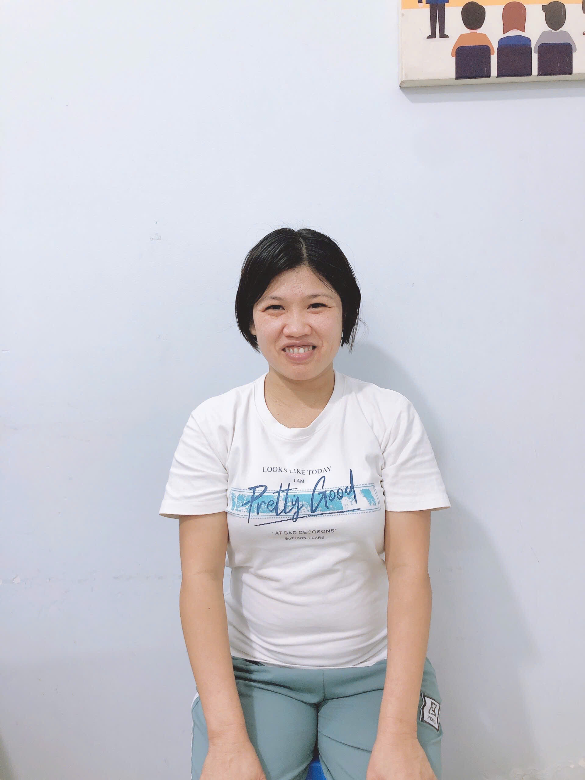 Chị Mỹ Nương 43 tuổi quê Sóc Trăng nhận chăm bé, giúp việc nhà