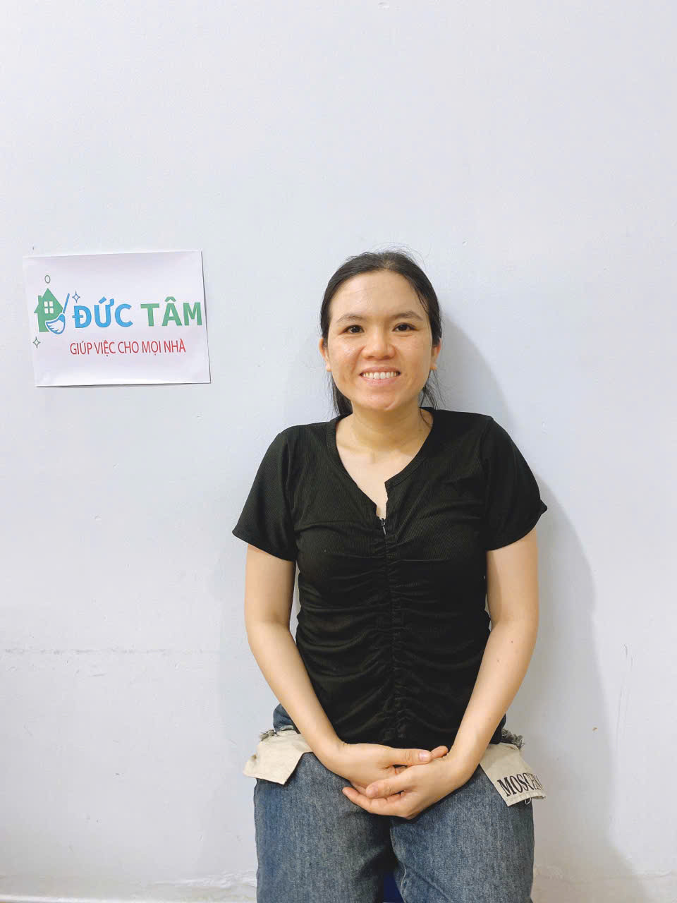 Chị Chánh miền trung trẻ khỏe nhanh nhẹn rất thích chăm bé nhận được từ sơ sinh