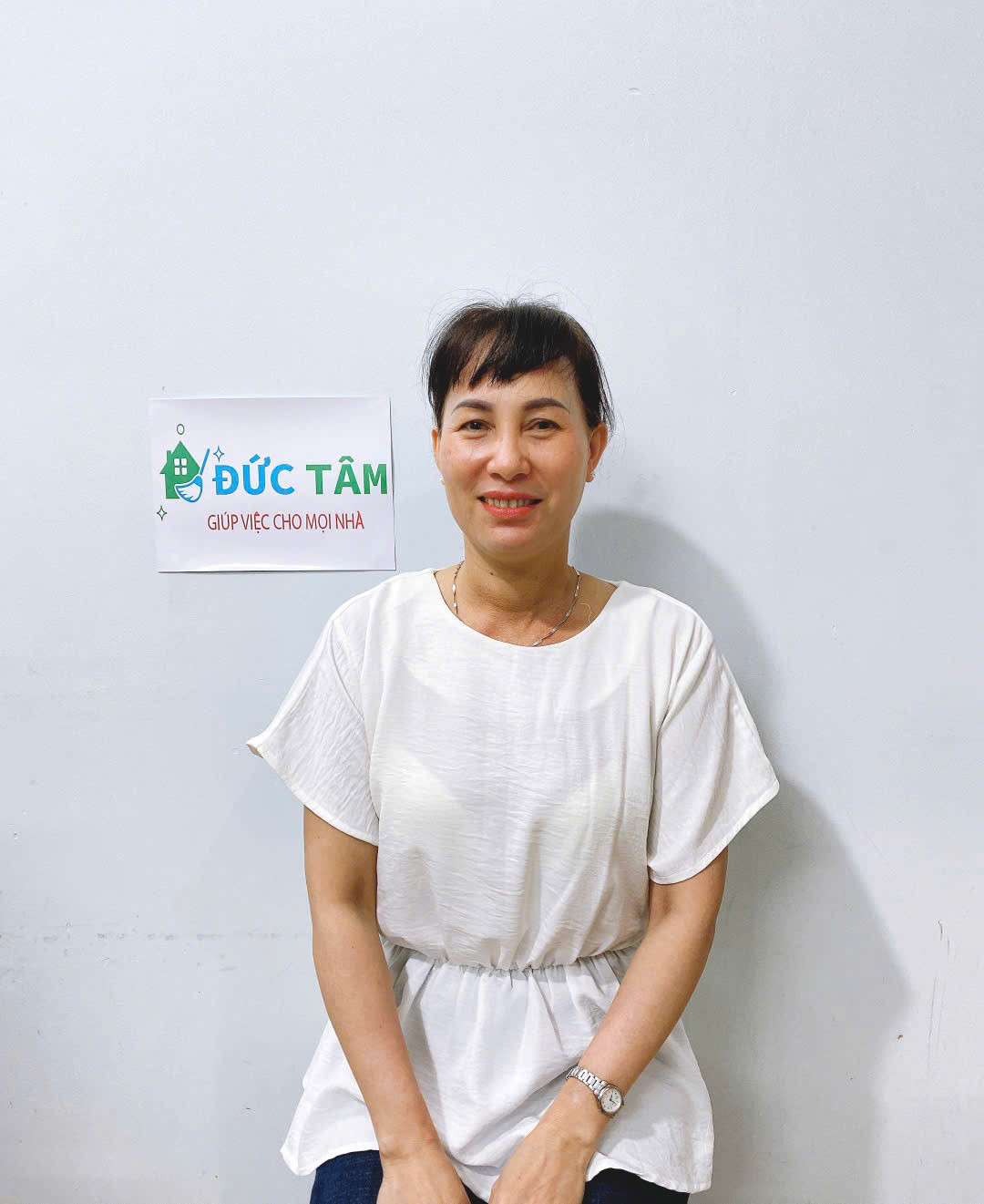 Cô Hoa người miền trung đang cần việc làm tết ở lại được