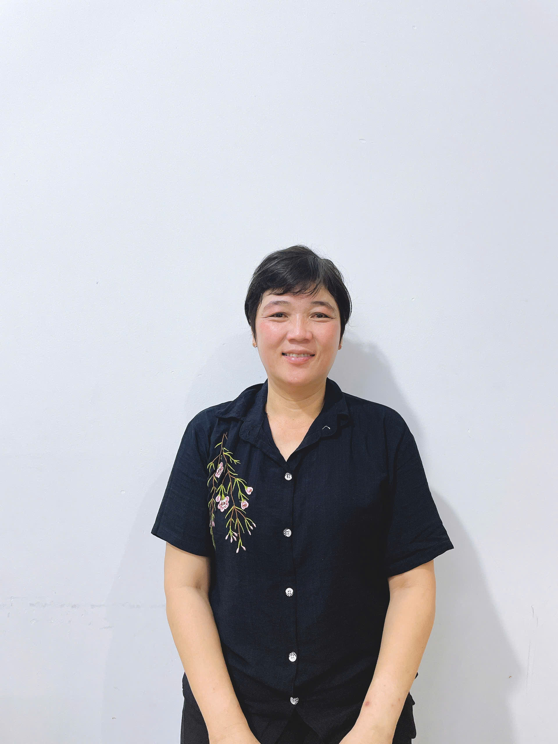 Chị Hậu quê miền Tây rất giỏi việc