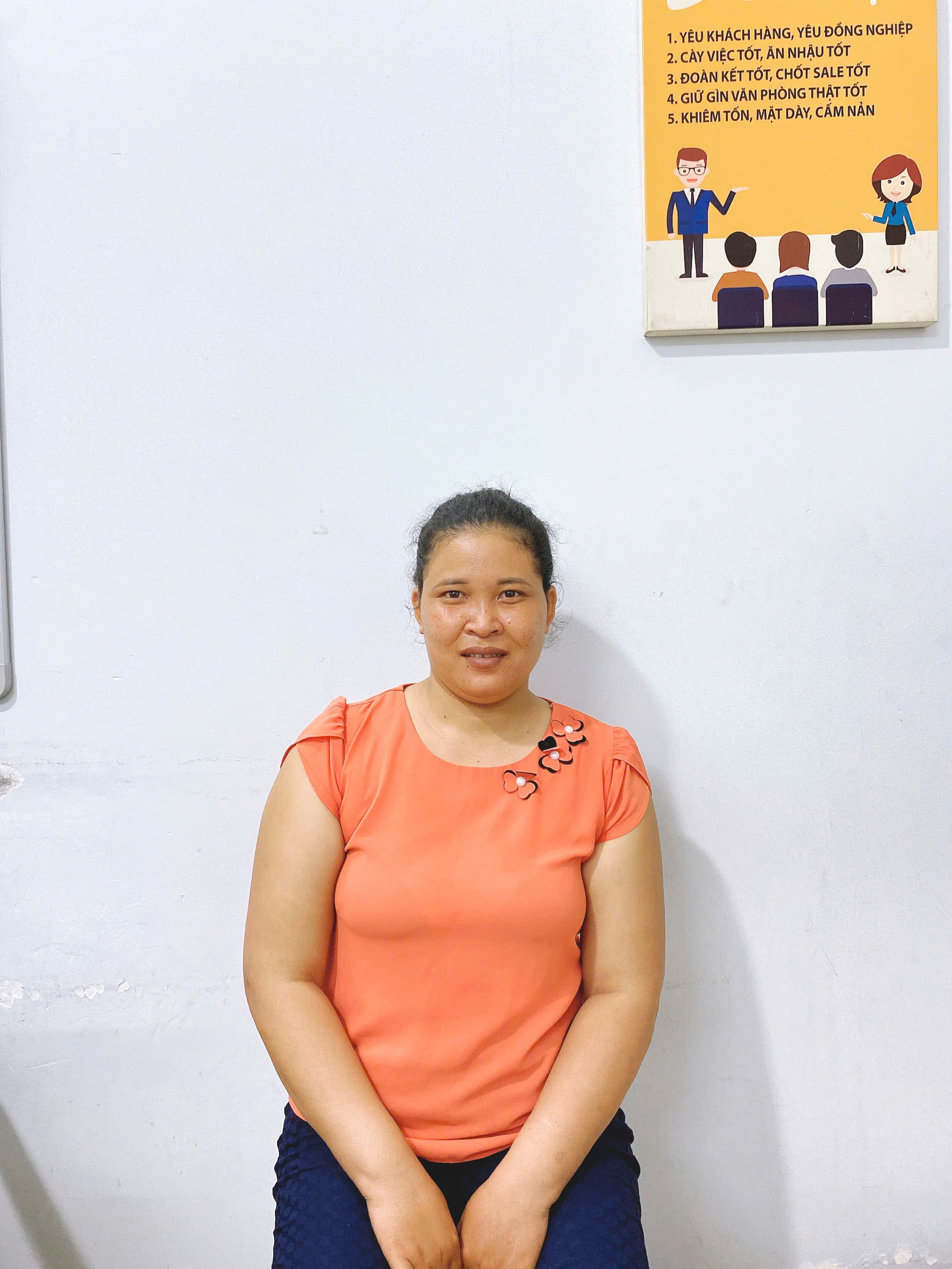 Chị Thoa chuyên giúp việc nhà