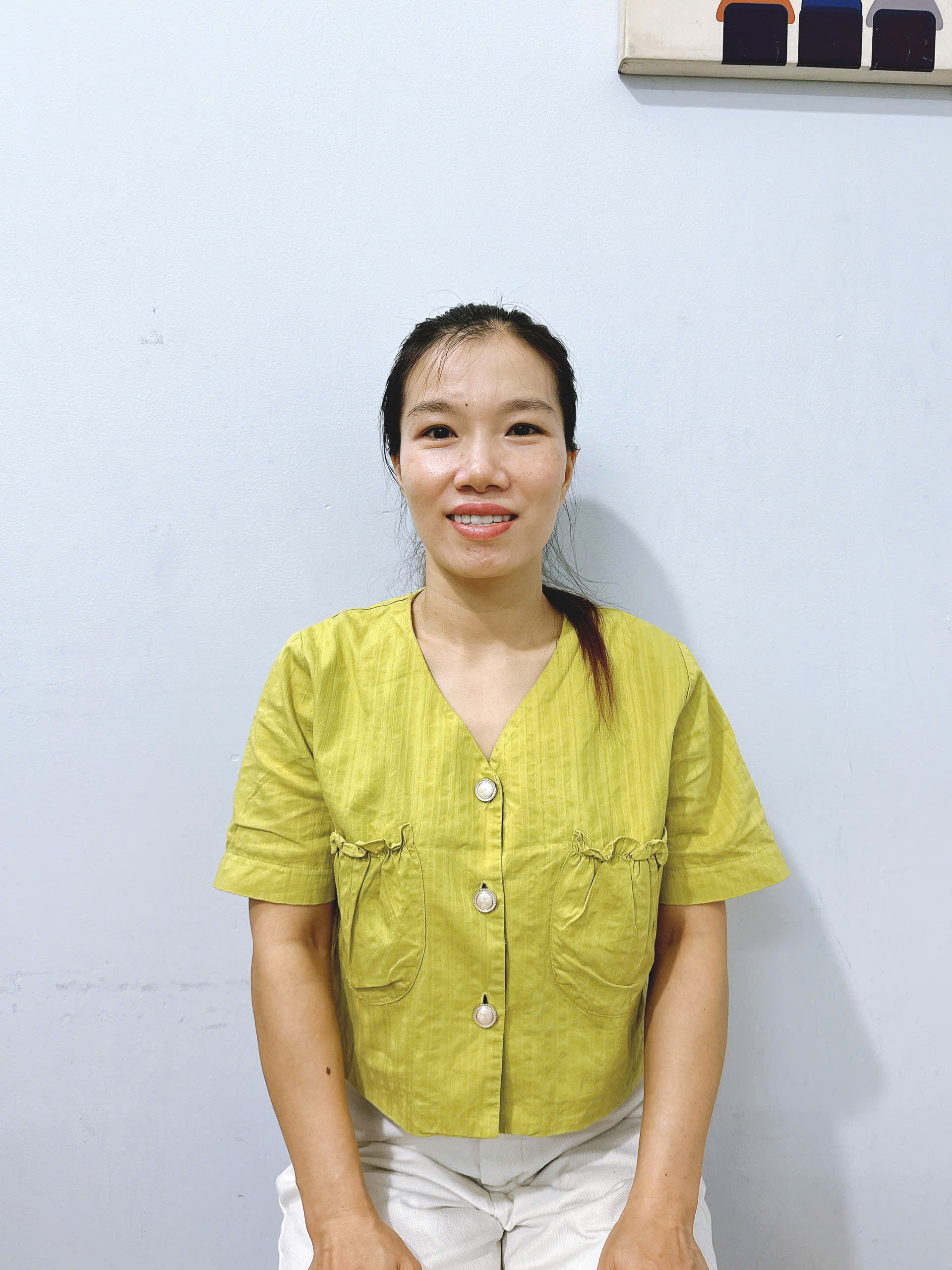 Chị Mai quê miền Trung giỏi việc nhà