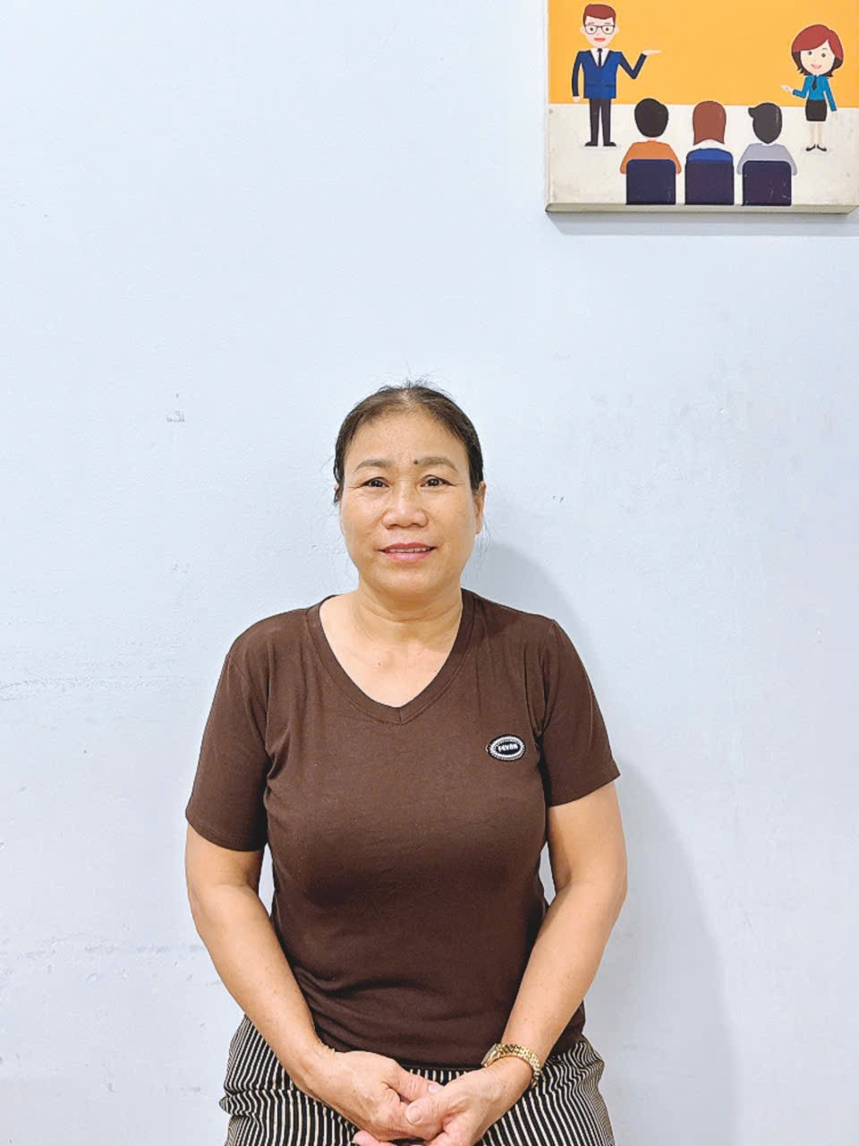 Cô Lộc quê miền Trung hiền lành chịu khó