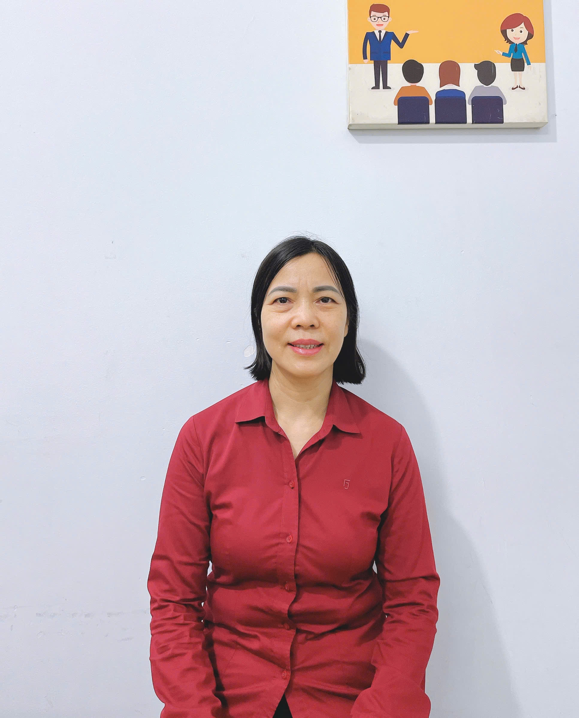 Cô Lê người miền Bắc từng làm giáo viên, yêu thương người già và trẻ nhỏ