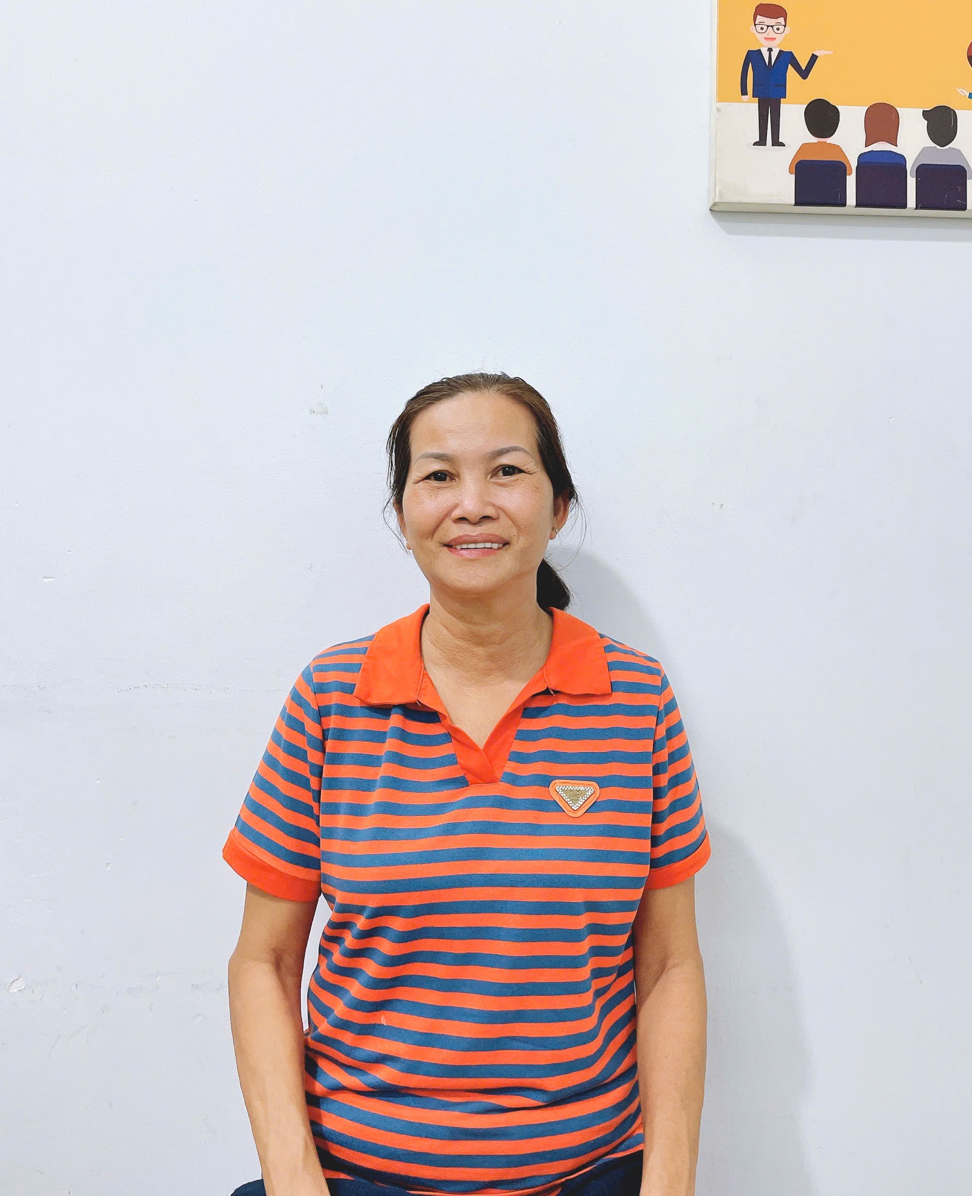 Cô Mộng Thu quê Cần Thơ nấu ăn rất ngon, hiền lành thật thà