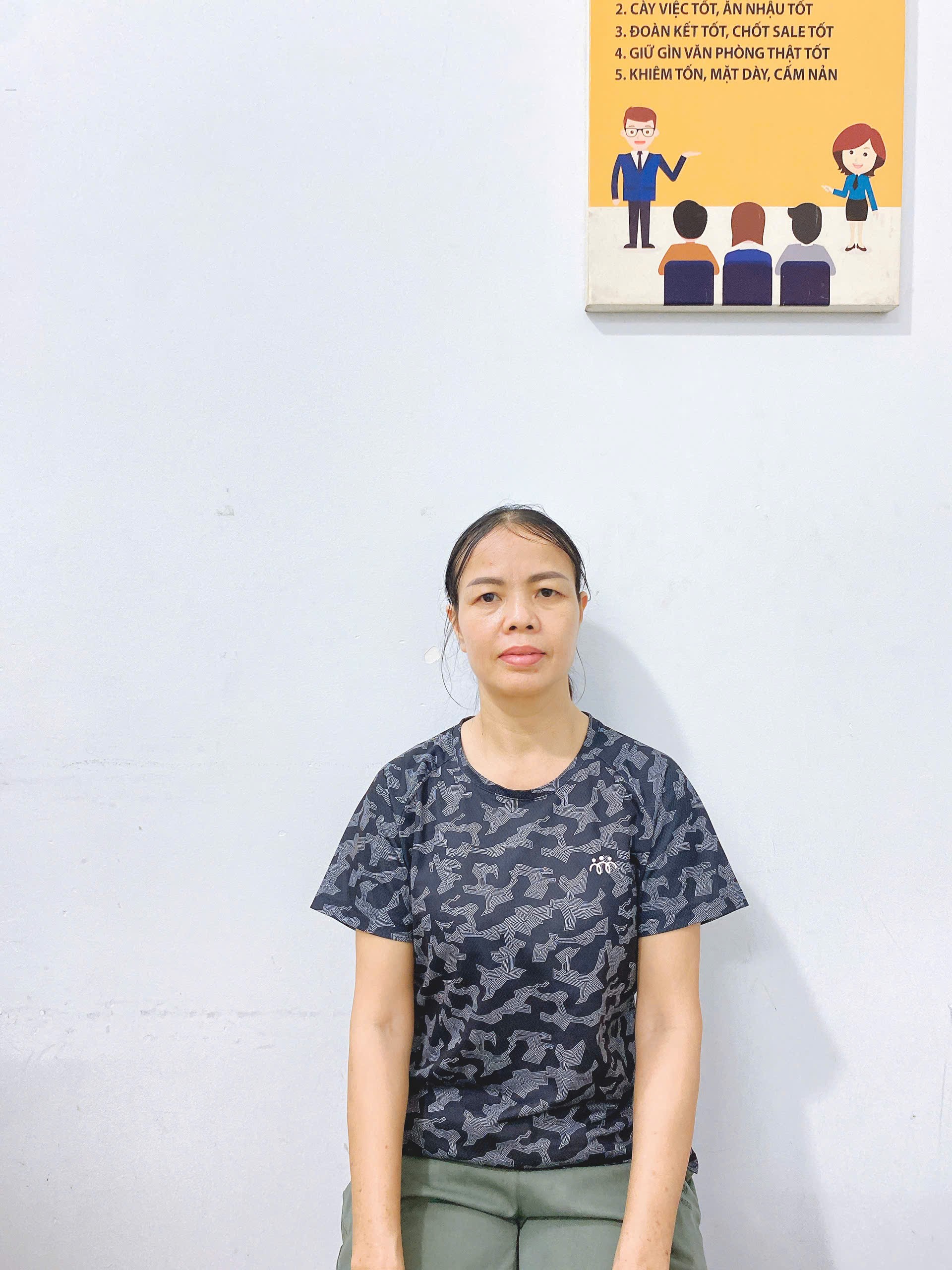 Cô Huệ chuyên chăm bé, giúp việc nhà