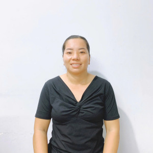 Chị Chè, sinh năm 1988, quê Trà Vinh - Công việc mong muốn: giúp việc nhà phụ chăm bé