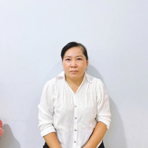 Chị Phương, mong muốn: giúp việc nhà, chăm bé