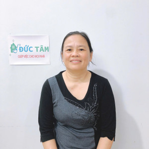 Chị Huệ, sinh năm 1976, quê Tiền Giang - Công việc mong muốn: giúp việc nhà phụ chăm bé