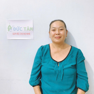 Cô: Giang, Năm sinh: 1972, Quê quán: Bến Tre - Công việc mong muốn: Giúp việc nhà, phụ chăm bé, phụ chăm ông bà