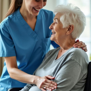 Em cần tìm một cô chăm sóc bà nội lớn tuổi, nằm một chỗ ở quận 2 lương 12 triệu