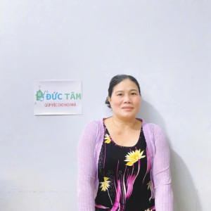 Chị Diễm, sinh năm 1978, quê ở An Giang. -Chị tìm việc: Giúp việc nhà,  chăm bệnh.