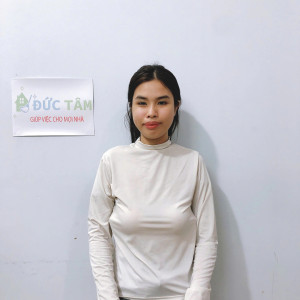 Em Linh Nhi, sinh năm 2003, quê quán Quảng Bình. - Công việc mong muốn: Tạp vụ, phụ quán.