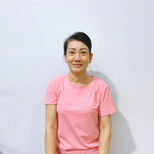 Chị Kha - việc mong muốn: giúp việc nhà, phụ quán