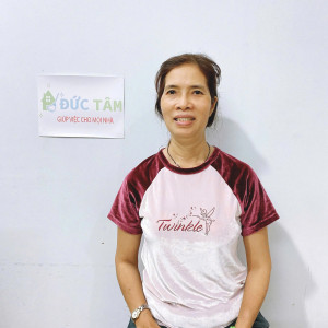 Chị Liên - Công việc mong muốn: giúp việc nhà phụ chăm bé