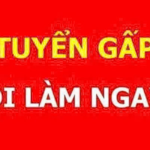GẤP GẤP Ạ  TUYỂN 10 CÔ GIÚP VIỆC NHẬN VIỆC ĐI LÀM NGAY .