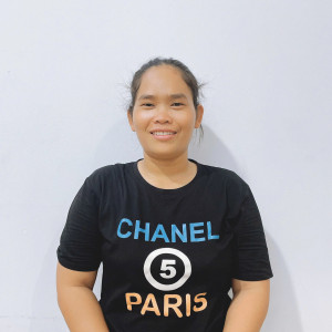 Chị Phú, sinh năm 1991, quê Ninh Thuận - Công việc mong muốn: giúp việc nhà phụ chăm bé