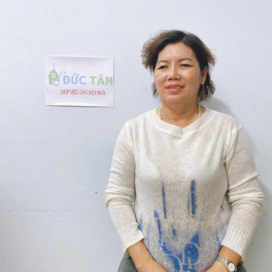 Cô Nở - Năm sinh: 1970- Quê quán: Bình Thuận - Tìm việc: chăm sóc ông bà, giúp việc nhà.