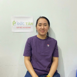 Chị Nguyệt – năm sinh 1979 – quê quán: Quảng Trị - Tìm việc: Chăm bé, giúp việc nhà. Chăm sóc ông bà