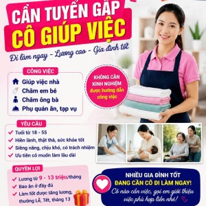 💰 Lương từ 9 - 13 triệu/tháng tùy công việc và kinh nghiệm: 0978609760 ( có zalo)