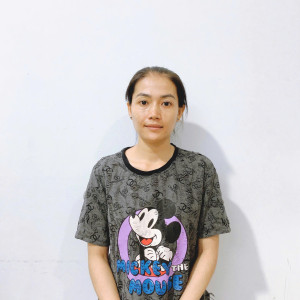 Chị Na, sinh năm 1992, quê Sóc Trăng, mong muốn: giúp việc nhà phụ chăm bé