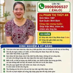 Chị Đa Năng Việc Gì Cũng Làm Được Thiện Chí Nhận Việc Ngay : 0906906537