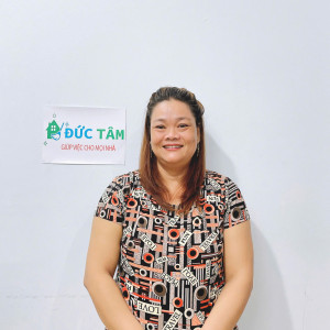 Chị Hiệp, sinh năm 1983, quê Lâm Đồng Công việc mong muốn: Chăm bà – Chăm em bé – Giúp việc nhà.